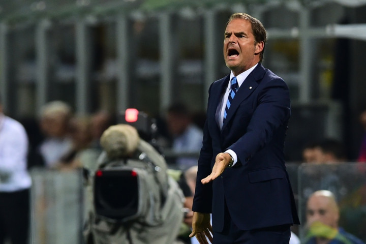 Inter Kalah, Frank de Boer Meradang