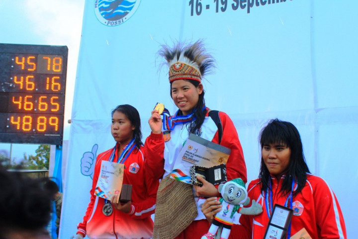 Hari Pertama Cabor Selam, Sejumlah Rekor Tercipta