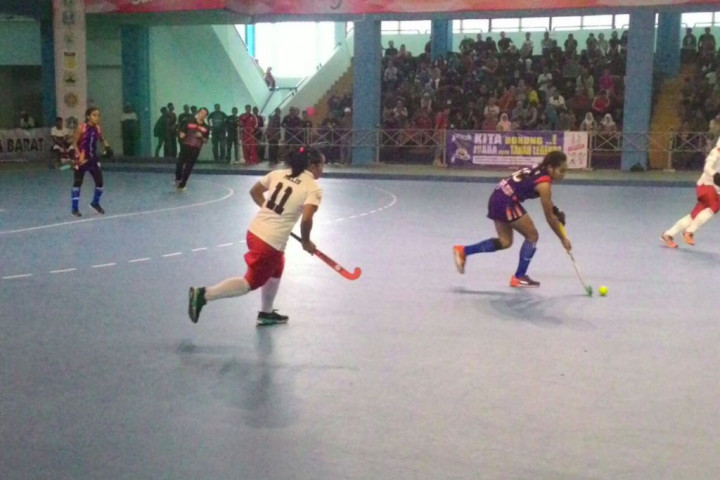 Kandaskan Jabar, Tim Hoki <i>Indoor</i> Putri Papua Melaju ke Final