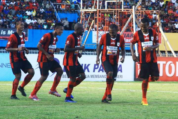Persipura Menang Meyakinkan atas Semen Padang