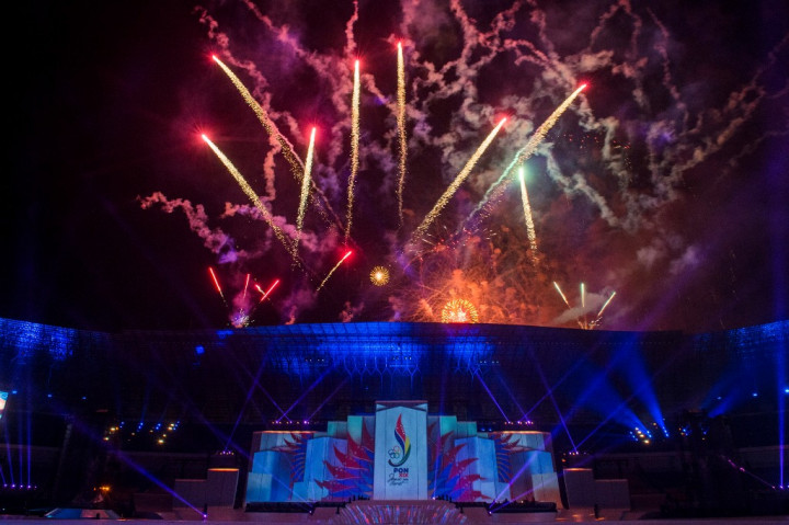 Gegap Gempita Upacara Pembukaan PON 2016 Jabar