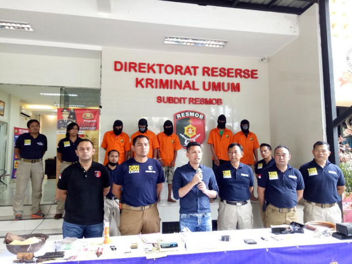 Polisi Cokok Sindikat Perampok Rumah Mewah