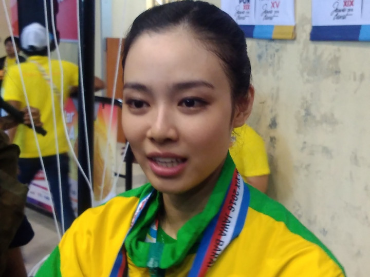 Lindswell Kwok Berderai Air Mata Usai Sumbang Emas Pertama untuk Sumut