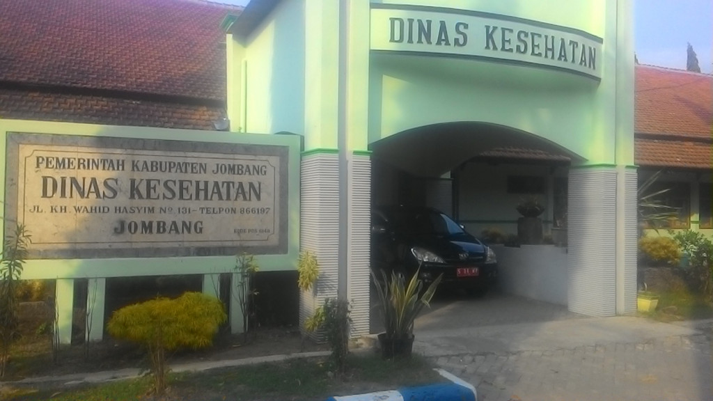 Kantor Dinas Kesehatan Jombang, Jatim. (Metrotvnews.com/Nurul Hidayat)