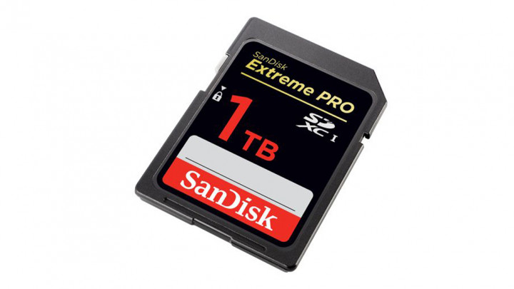 SanDisk Kenalkan SD Card 1TB