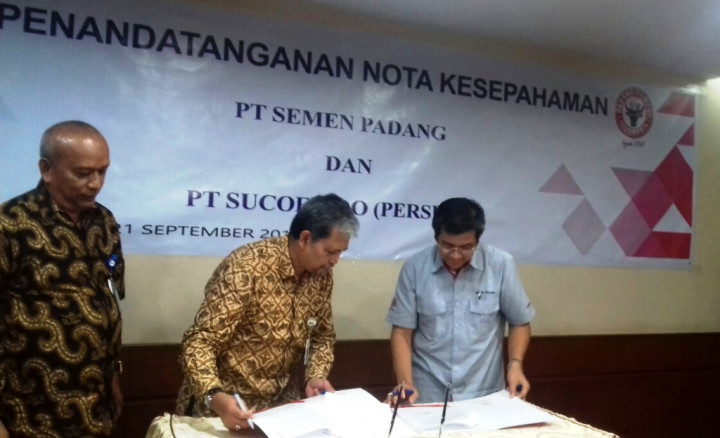 Sucofindo-Semen Padang Sinergi Bisnis Barang Jasa Industri Semen