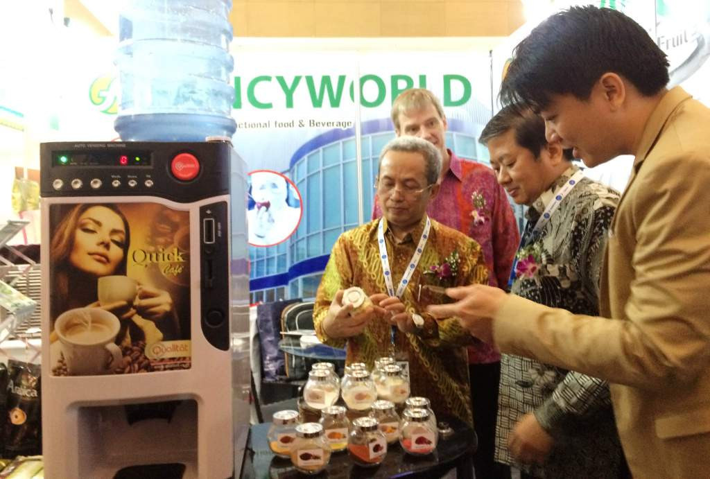 Food ingredients (Fi) Asia 2016 dilaksanakan pada 21-23 September, di Jiexpo Kemayoran Hall A1-A3 dan Hall D1-D2 (Foto:Metrotvnews.com/Anindya Legia Putri)