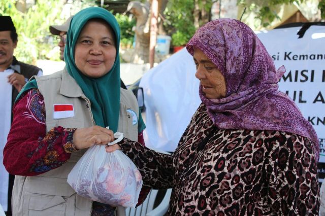 Ketua Adara Relief International Nurjanah Hulwani 