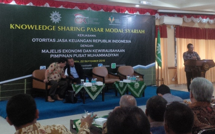 OJK Kenalkan Pasar Modal Syariah ke Muhammadiyah