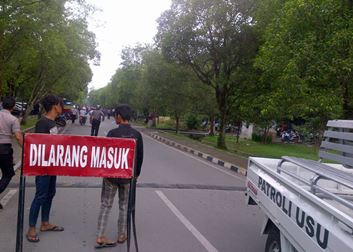 Bentrok Antarmahasiswa USU, 10 Mahasiswa Terluka