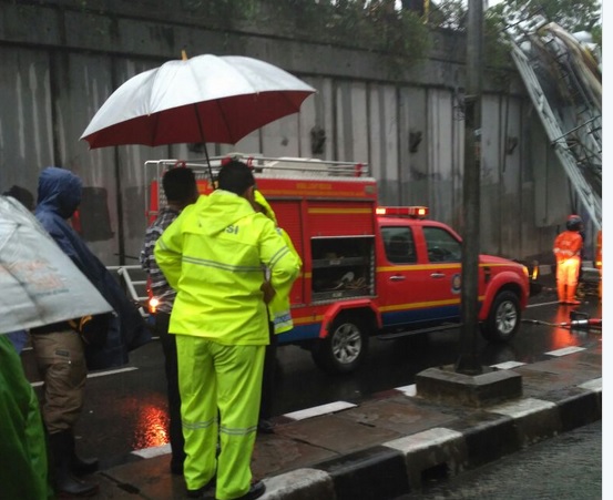Polisi: Korban Atap JPO Pasar Minggu 3 Orang Meninggal