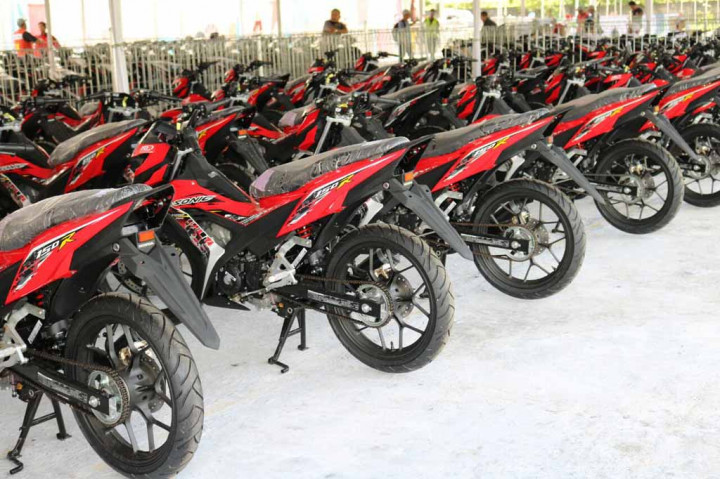 900 Ban Dipasok ke Balap Motor PON XIX Jawa Barat