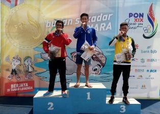 Jabar Tambah Emas di Cabor Renang Perairan Terbuka