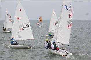 Cabor Layar Gelar Race ke-9 dan 10