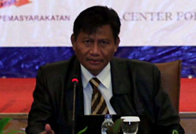 Pakar hukum pidana Mudzakir. Foto: Panca Syurkani/MI.