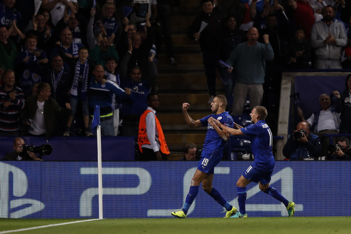 Islam Slimani Bawa Leicester City Unggul atas Porto