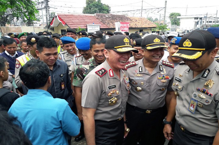 Kapolda Metro Dukung Penertiban Bantaran Kali Ciliwung