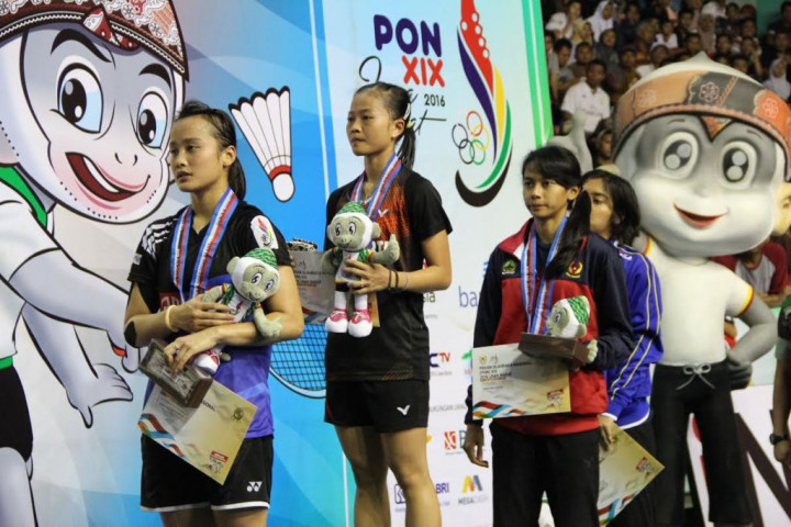 Fitriani Sumbang Emas untuk DKI Jakarta di Nomor Tunggal Putri