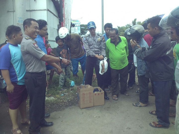 Potongan Tubuh Manusia Berceceran di Pantura Pekalongan