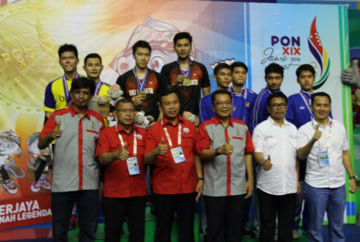 Kontingen DKI Borong Emas Bulu Tangkis Perorangan PON 2016