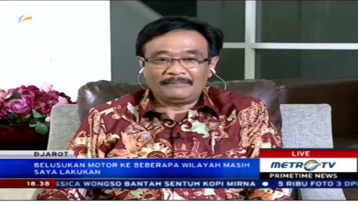 Tertibkan Bukit Duri, Djarot tak Khawatir Elektabilitas Merosot