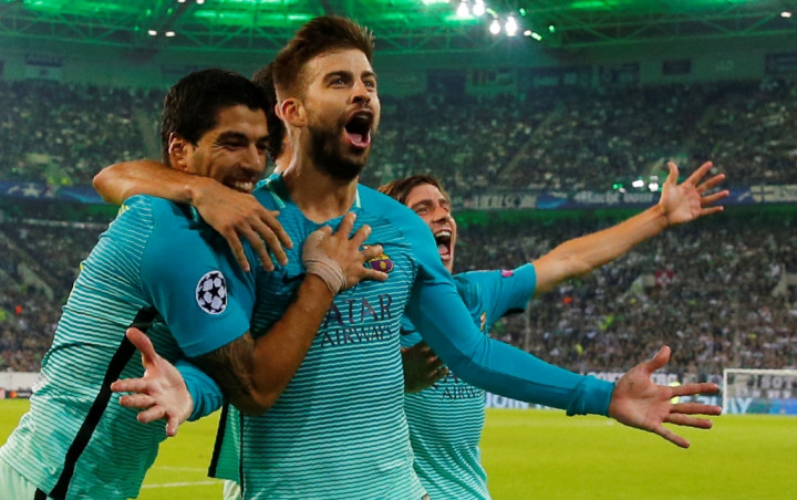 Ilustrasi Gol: Gol Turan-Pique Bawa Barca Menang atas M'Gladbach