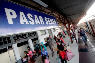 Mulai 1 Oktober Perlintasan Sebidang KA Pasar Senen Ditutup