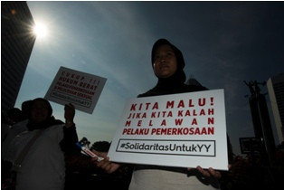 Vonis Pemerkosa YY Belum Memenuhi Rasa Keadilan