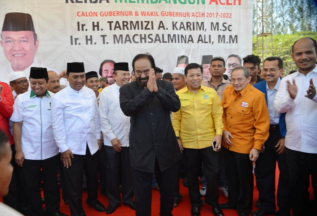 Janji Surya Paloh Jika Tirmizi-Machsalmina Menang