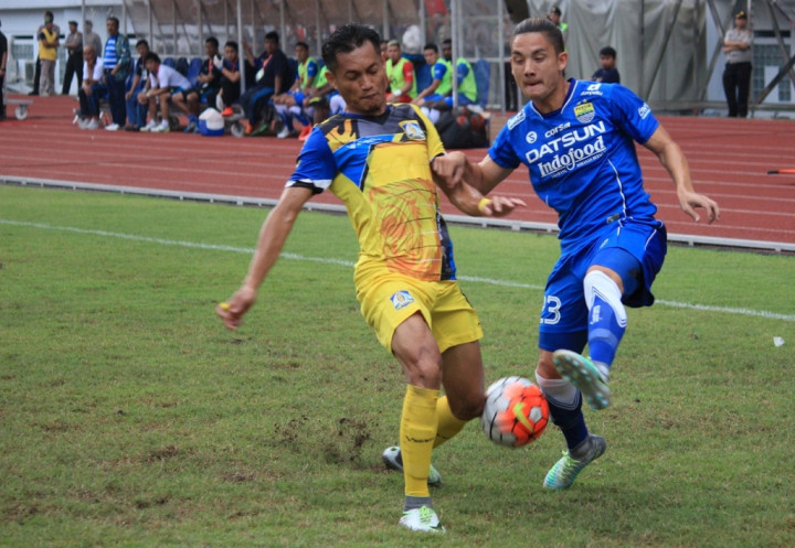 Persib Berbalik Menang atas Persiba Balikpapan