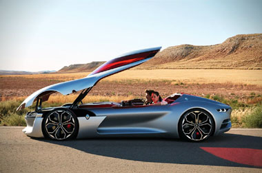 Renault Trezor Concept, <i>Convertible</i> Bergaya Unik