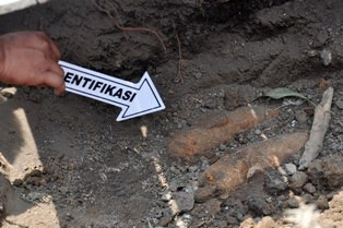 Warga Subang Temukan Mortir Aktif Keluaran 1945