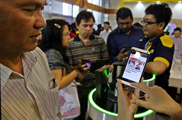 Aplikasi Berbasis Online. MI/RAMDANI. 