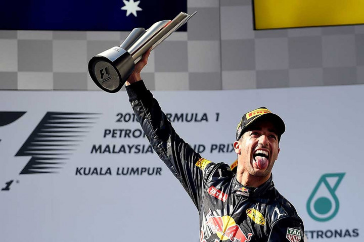 Ricciardo Juara GP Malaysia