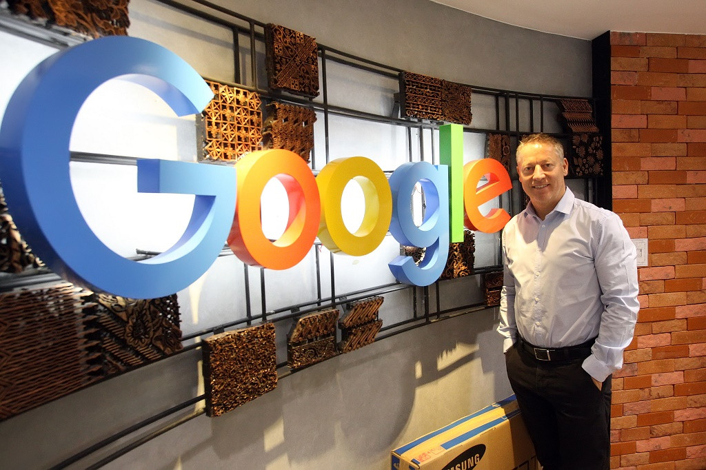 Tony Keusgen, Country Director dari Google Indonesia (MI / ADAM DWI)