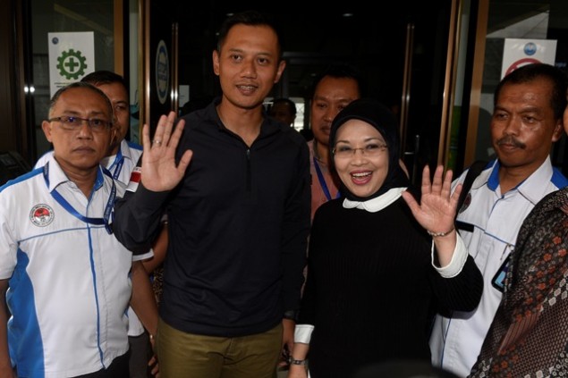 Agus Yudhoyono & Rano Karno Hadiri Acara Munakernas PPP