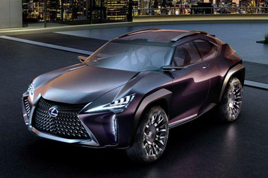 Lexus UX Concept, Futuristik Luar-Dalam