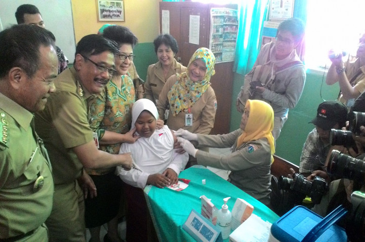 75 Ribu Siswi SD di Jakarta Diimunisasi HPV