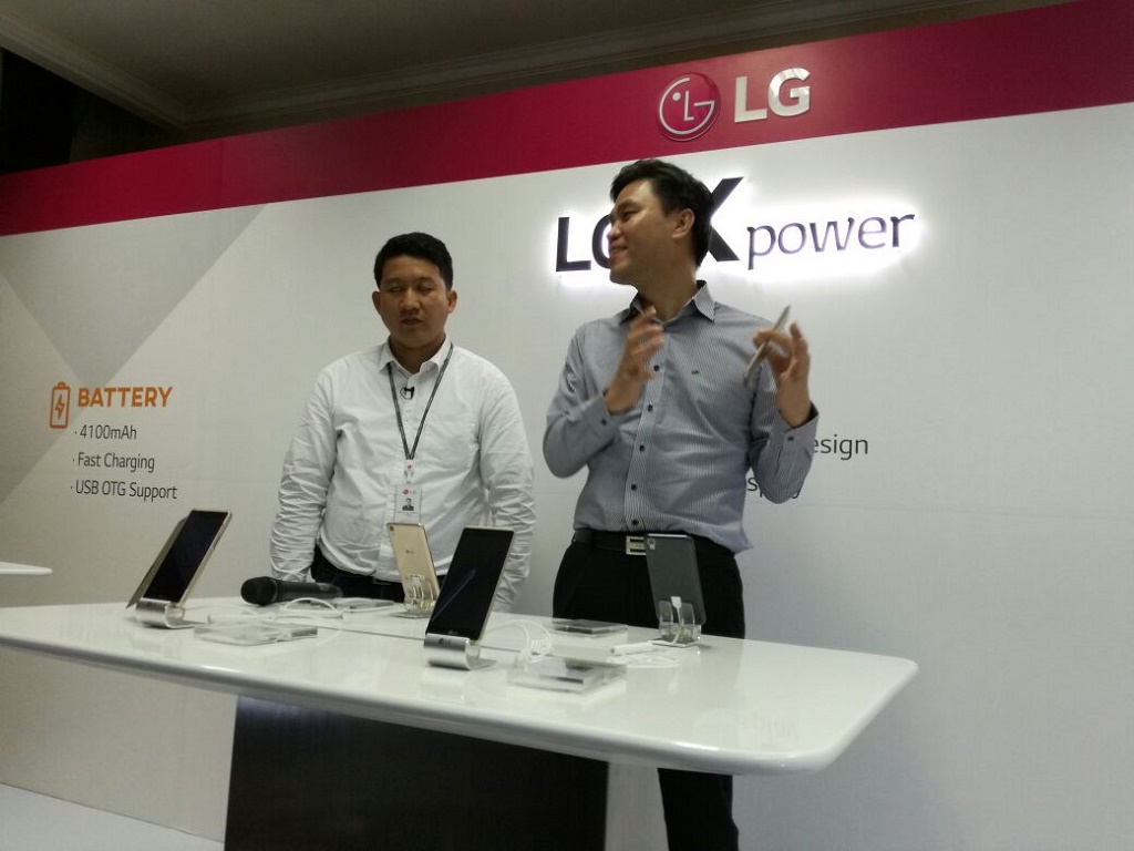 Peluncuran LG X Power di Jakarta, Selasa (4/10/2016). MTVN/LAVI