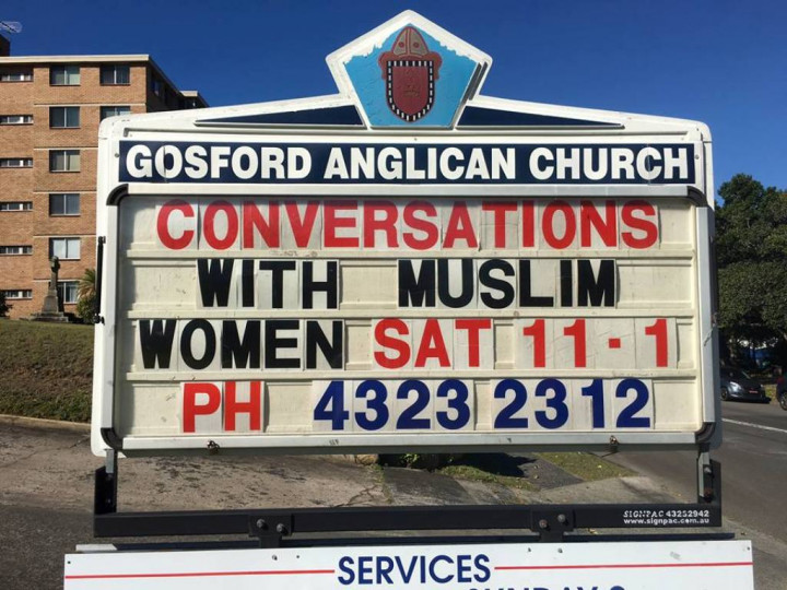 Gereja Anglican Gosford Lindungi Umat Muslim di Australia dari Hujatan