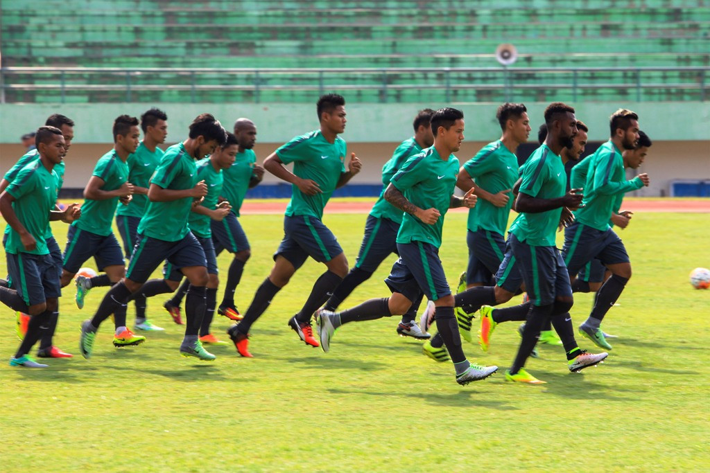 Skuat timnas senior (Foto: Antara/Maulana Surya)
