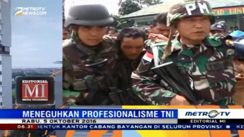 Meneguhkan Profesionalisme TNI