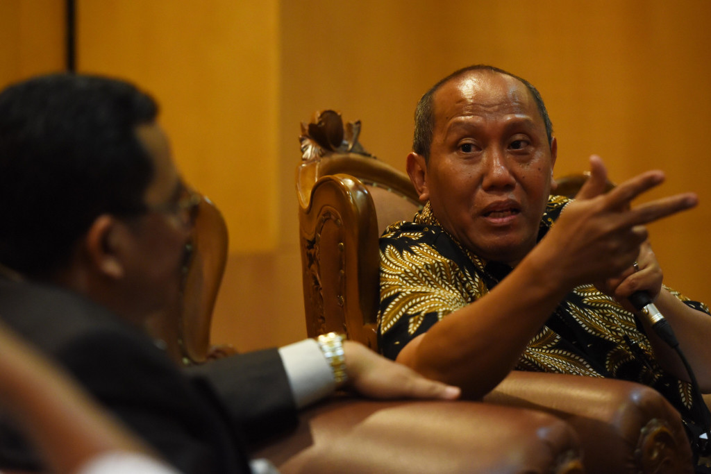 Pengamat politik Lembaga Ilmu Pengetahuan Indonesia Ikrar Nusa Bakti. ANT/Akbar Nugroho Gumay.