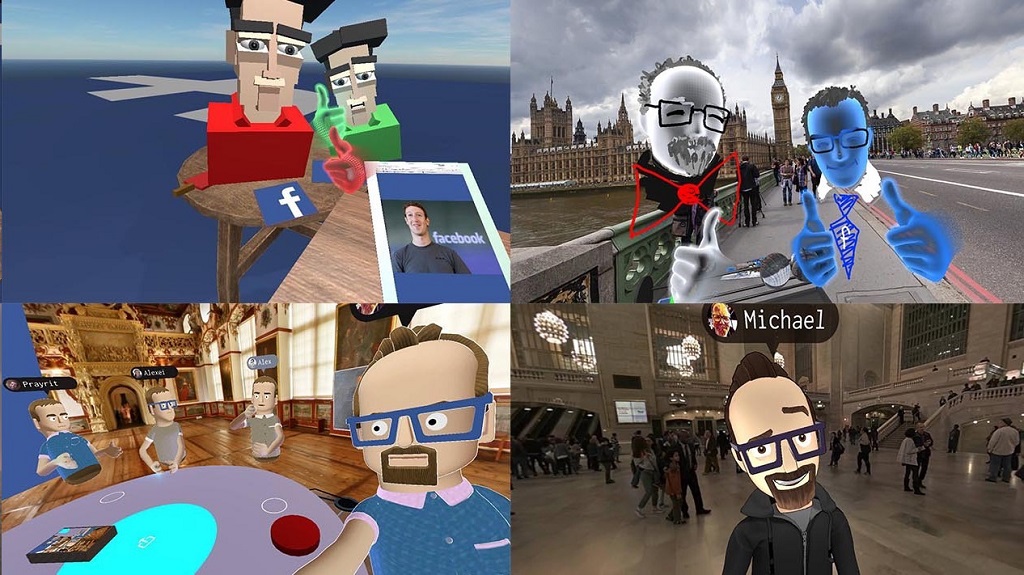 Facebook ingin membuat ruang virtual untuk para penggunanya. (Facebook)