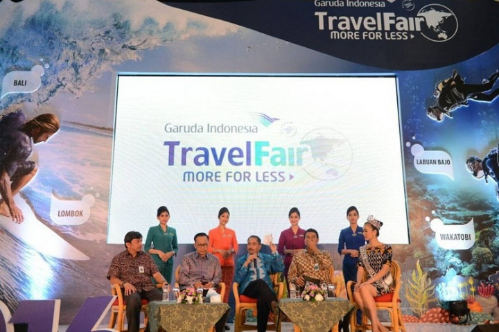 Menpar Arief Yahya Buka Garuda Travel Fair 2016 di JCC