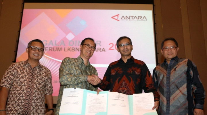 Sinergi BUMN, Telkom Dukung LKBN Antara