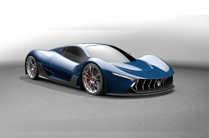 Maserati MC-63 Memilih Contek Gaya LaFerrari