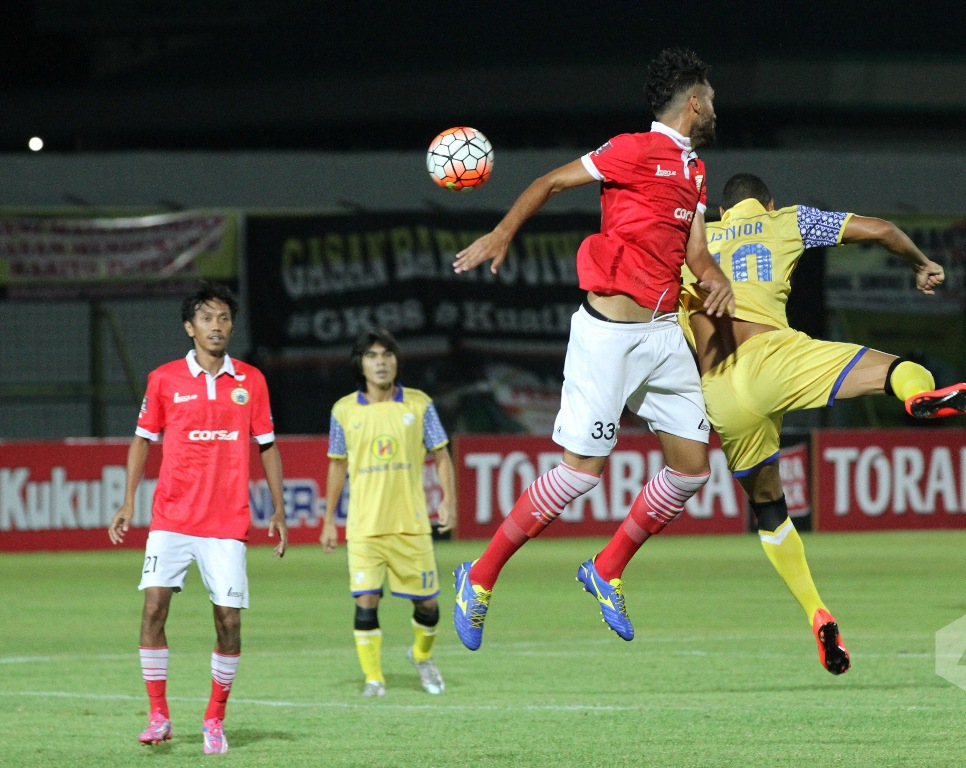Suasana laga Barito Putera vs Persija Jakarta. (Foto: Media Share ISC)
