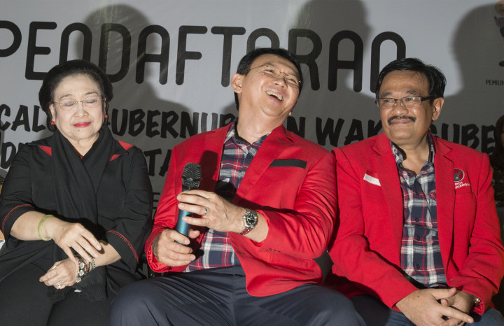 Ahok-Djarot Ikut Mega Ziarah ke Makam Soekarno