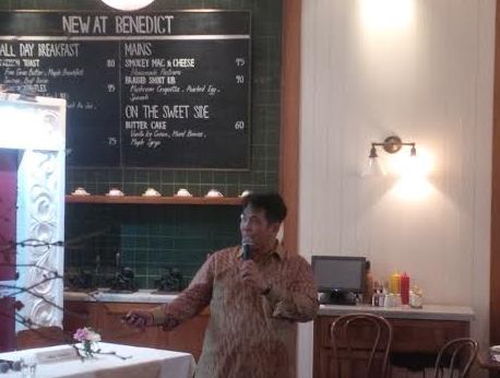CEO Strategic Development & Service Sinarmas Land Ishak Chandra. MTVN/Dian Ihsan Siregar.